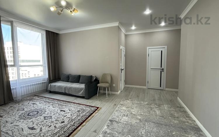 2-бөлмелі пәтер · 60.2 м² · 9/12 қабат, Нажимеденова Шамши Калдаяков — 23а, бағасы: ~ 46 млн ₸ в Астане, Сарайшык р-н — фото 2