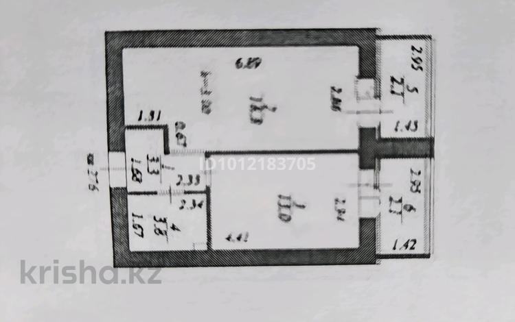 1-бөлмелі пәтер · 43 м², Чингиз Айтматов 65, бағасы: 19.4 млн ₸ в Астане, Нура р-н — фото 2
