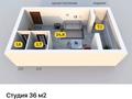 1-бөлмелі пәтер · 36 м² · 4/4 қабат, Алаш 57 — Согласие-Алаш, бағасы: 10 млн ₸ в Уральске — фото 2