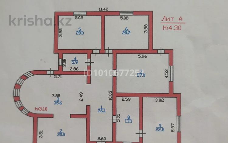 Жеке үй · 6 бөлме · 240 м² · 10 жүзд., Баян Батыр 51, бағасы: 60 млн ₸ в Талдыкоргане, мкр Жастар — фото 2