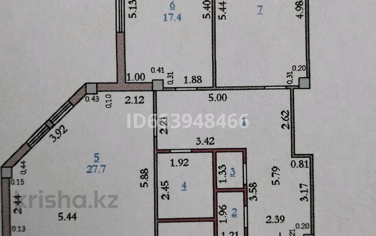 2-комнатная квартира · 108 м² · 7/12 этаж, мкр 11 7 за 40 млн ₸ в Актобе — фото 2