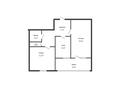 2-бөлмелі пәтер · 59.6 м² · 8/9 қабат, Нұр Ақтөбе, 2 мкр, бағасы: 14.3 млн ₸ в Актобе, Нур Актобе — фото 18