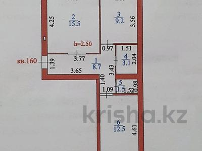 2-бөлмелі пәтер · 51.4 м² · 5/13 қабат, Косшыгул улы 20 — ТЦ " Мечта " ,дет садик Оркен, бағасы: 29.9 млн ₸ в Астане, Сарыарка р-н
