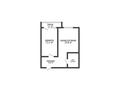 2-бөлмелі пәтер · 44 м² · 2/5 қабат, Береке шағын ауданы, бағасы: 25.5 млн ₸ в Костанае, Микрорайон Береке — фото 15