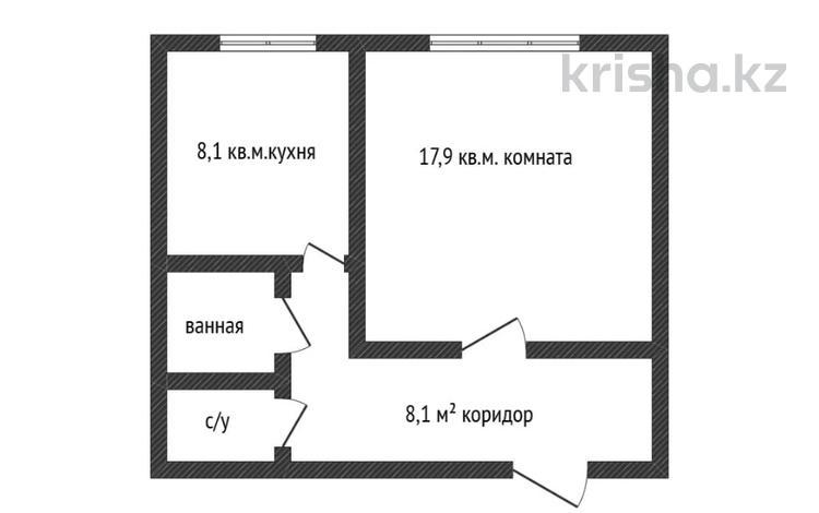 1-бөлмелі пәтер · 38 м² · 1/6 қабат, Маяковского, бағасы: 17.5 млн ₸ в Костанае — фото 9