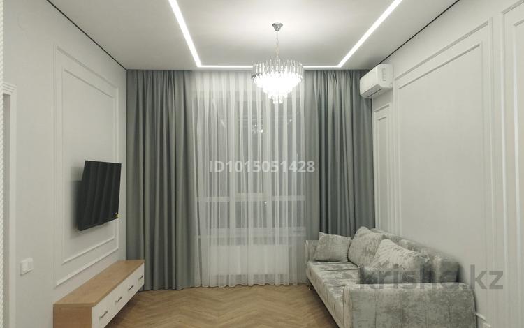 1-комнатная квартира · 48 м² · 11/12 этаж, Сейфуллина 469/1 блок 8 — Сейфулина - Маметовой за 400 000 ₸ в Алматы, Алмалинский р-н — фото 2