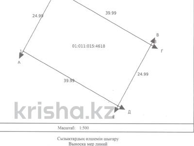 Участок · 10 соток, Мустафа Шокай за 8 млн ₸ в Караоткеле