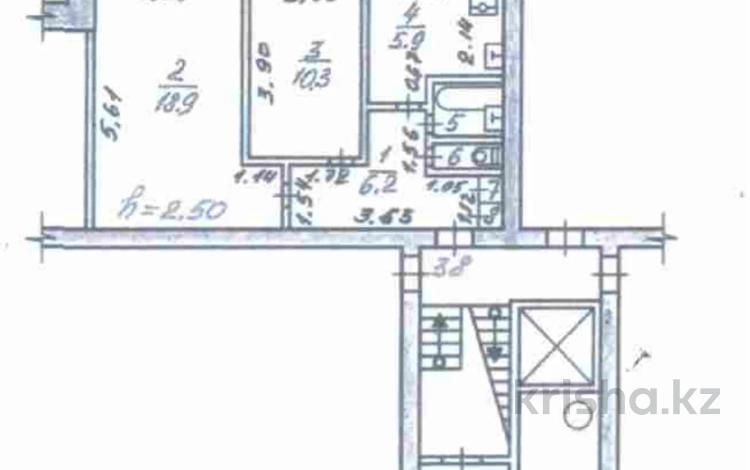 2-бөлмелі пәтер · 46 м² · 1/9 қабат, Сандригайло 65, бағасы: 9 млн ₸ в Рудном — фото 2