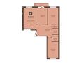 4-комнатная квартира · 97.69 м², Юбилейный, мкр. Юбилейный, 134-135 за ~ 33 млн ₸ в Костанае — фото 3