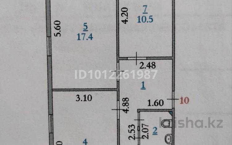 3-комнатная квартира · 62 м² · 4/5 этаж, мкр Шанхай, Маресьева 77 — БСМП, сзади Электрона, возле 20 школы за 20.5 млн ₸ в Актобе — фото 2