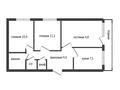 3-комнатная квартира · 59.4 м² · 2/2 этаж, Школьная 65/1 за 22.5 млн ₸ в Затобольске (Тобыле) — фото 7