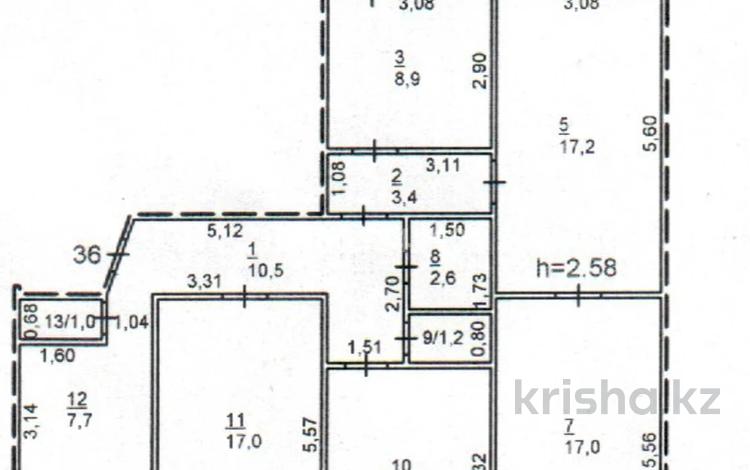 5-бөлмелі пәтер · 104 м² · 9/10 қабат, Ленина 55, бағасы: 25 млн ₸ в Аксу — фото 2