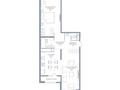 2-комнатная квартира · 80 м² · 3/16 этаж, Каныша Сатпаева 90/55Б — В СДАННОМ ДОМЕ! за 61.5 млн ₸ в Алматы, Бостандыкский р-н
