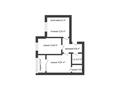 3-бөлмелі пәтер · 69.15 м² · 4/9 қабат, ашимова — сагдиева, бағасы: ~ 31.1 млн ₸ в Кокшетау — фото 2