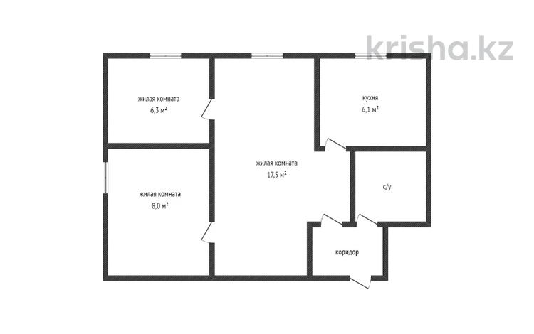 3-комнатная квартира, 43.1 м², 2/4 этаж, каирбекова 351 за 13 млн 〒 в Костанае — фото 8