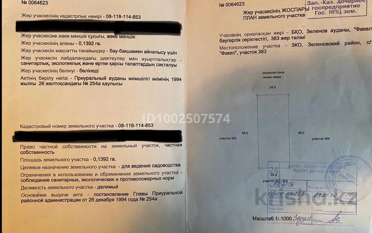 Участок · 14 соток, С/т Факел за 3.7 млн ₸ в Трекино — фото 2