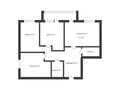 3-комнатная квартира · 88 м² · 4/9 этаж, наурызбай батыра 137 — Apt. 125 за 46 млн ₸ в Кокшетау — фото 17