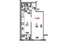 1-бөлмелі пәтер · 39.5 м² · 2/9 қабат, Райымбек 590/15, бағасы: 27 млн ₸ в Алматы, Наурызбайский р-н — фото 10