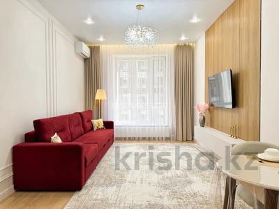 2-комнатная квартира · 45 м² · 4/9 этаж, Тауелсиздик 25/1 — Шарль де Голь за 25 000 ₸ в Астане, Алматы р-н
