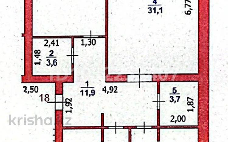 3-бөлмелі пәтер · 115 м² · 2/5 қабат, Исаева 71 — Абая, бағасы: ~ 64.9 млн ₸ в Уральске — фото 2