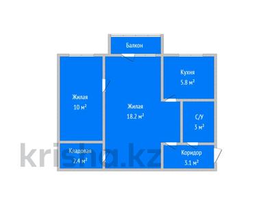 2-комнатная квартира, 43 м², 5/5 этаж, А.П. Чехова 102 за 12.8 млн 〒 в Костанае