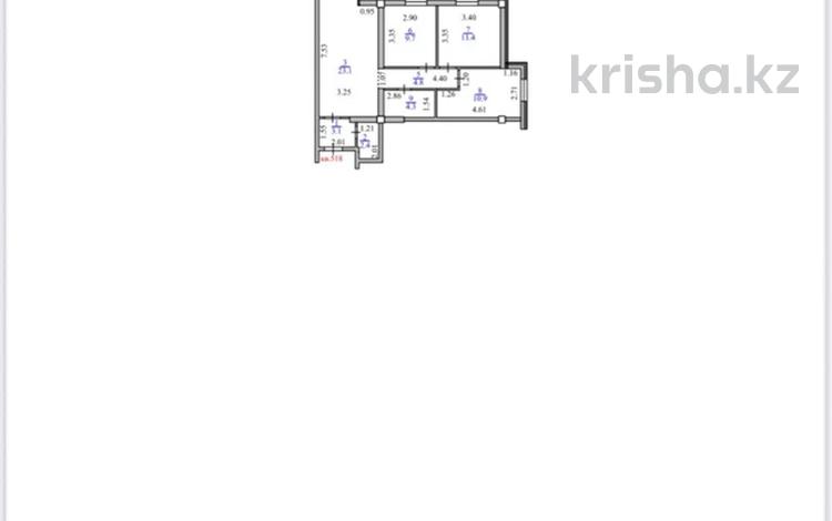 3-бөлмелі пәтер · 70.1 м² · 16/17 қабат, Ауэзова 2/8, бағасы: 55 млн ₸ в Алматы, Алмалинский р-н — фото 2