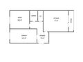 2-комнатная квартира · 58 м² · 1/6 этаж, Абая 54 за 26 млн ₸ в Костанае — фото 33