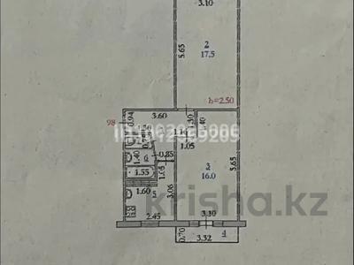 2-бөлмелі пәтер · 48.5 м² · 3/5 қабат, Абилкайыр хана 57а, бағасы: 15 млн ₸ в Актобе