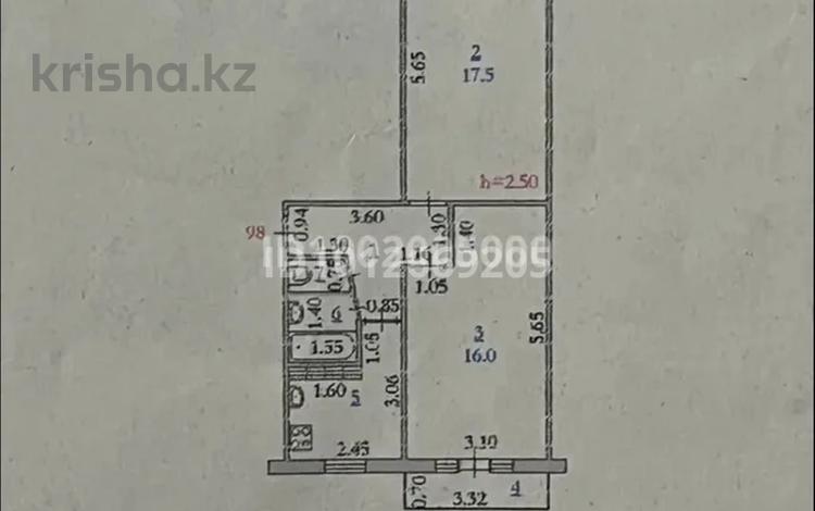 2-бөлмелі пәтер · 48.5 м² · 3/5 қабат, Абилкайыр хана 57а, бағасы: 15 млн ₸ в Актобе — фото 2