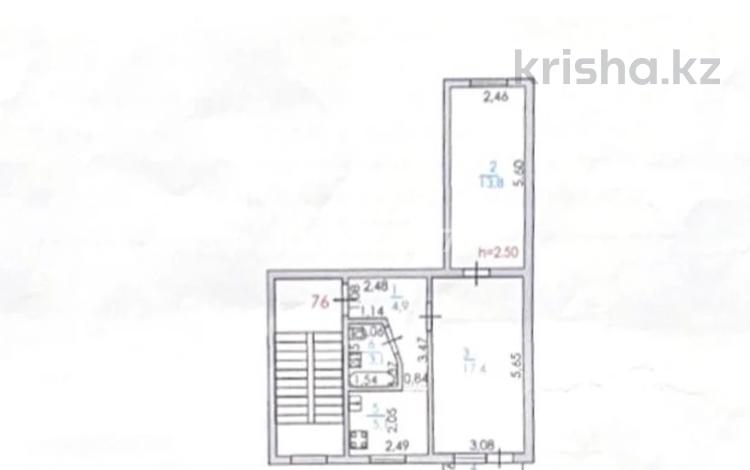 2-комнатная квартира, 48 м², 2/5 этаж, 4 микрорайон 10 за 16 млн 〒 в Атырау, мкр Авангард-4 — фото 2