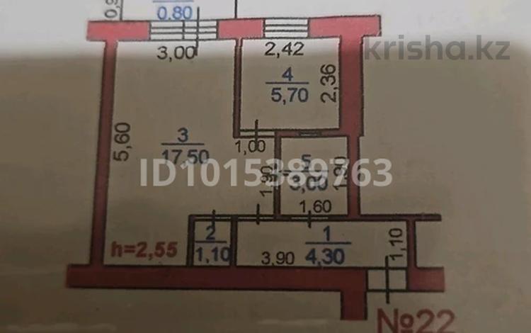 1-комнатная квартира · 33 м² · 2/4 этаж, желтоксан за 11 млн ₸ в Таразе — фото 2