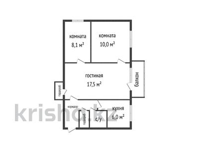 3-бөлмелі пәтер · 51 м² · 3/5 қабат, Михаэлиса 13, бағасы: 22 млн ₸ в Усть-Каменогорске