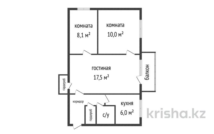 3-бөлмелі пәтер · 51 м² · 3/5 қабат, Михаэлиса 13, бағасы: 22 млн ₸ в Усть-Каменогорске — фото 21