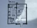 1-комнатная квартира · 44 м² · 8/9 этаж, мкр Шымсити, Байдибек би 126/7 за 16 млн ₸ в Шымкенте, Абайский р-н