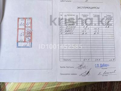 3-комнатная квартира · 63 м² · 4/4 этаж, Толе би 44 за 7.5 млн 〒 в Шардара