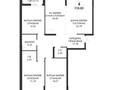 4-бөлмелі пәтер · 118.65 м² · 8/12 қабат, по ул. Ханов Керея и Жанибека, напротив Президентского парка 48 — БЕЗ КОМИССИИ, бағасы: ~ 85.4 млн ₸ в Астане, Есильский р-н