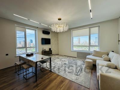 4-комнатная квартира · 110 м² · 11/21 этаж, Сыганак 52 за 140 млн ₸ в Астане, Есильский р-н