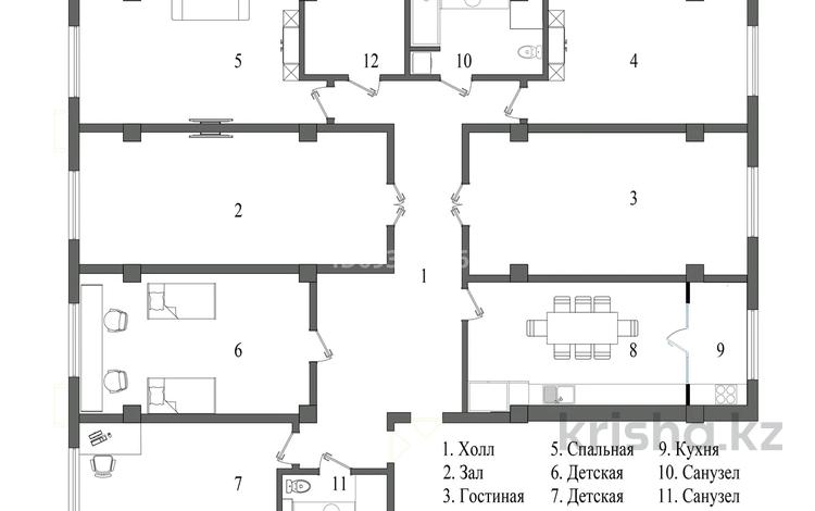 6-бөлмелі пәтер · 240 м² · 7/9 қабат, 17-й мкр, 17-ш/а. — Мешіттің жанында, бағасы: 2 млн ₸ в Актау — фото 2