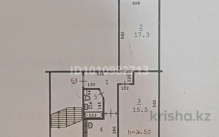 2-бөлмелі пәтер · 48.4 м² · 2/5 қабат, мкр 5, тургенева 96/2, бағасы: 13.5 млн ₸ в Актобе — фото 2