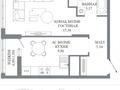 1-комнатная квартира · 34.92 м², Пересечение ул. Калдаякова и ул. Жургенова 30/1 — ВЫГОДНЫЕ УСЛОВИЯ ПРИОБРЕТЕНИЯ!!! ВЫБОР ЭТАЖА!!! БЕЗ КОМИССИИ!!! за ~ 19.8 млн ₸ в Астане, Сарайшык р-н — фото 4