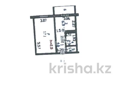 1-бөлмелі пәтер · 34 м² · 6/9 қабат, Нурсултана Назарбаева 136 — Абая, бағасы: 14.9 млн ₸ в Петропавловске
