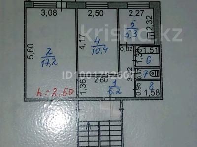 2-бөлмелі пәтер · 47.7 м² · 4/5 қабат, Есенберлина 5, бағасы: 14.5 млн ₸ в Жезказгане