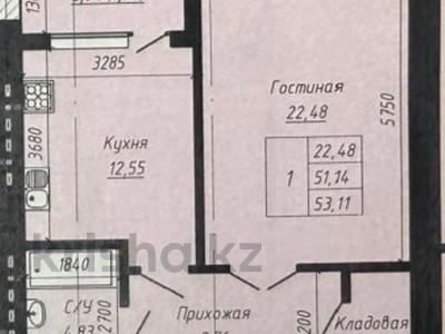 1-комнатная квартира · 56 м² · 9/10 этаж, мкр. Алтын орда, санкибай батыра 177а за 19 млн 〒 в Актобе