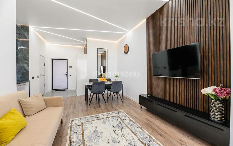 2-комнатная квартира · 52 м² · 15/20 этаж, Гагарина 146/5 — Гагарина Кожабекова за 26 000 ₸ в Алматы, Бостандыкский р-н — фото 2