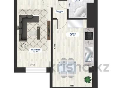 1-комнатная квартира · 41.7 м² · 9/10 этаж, 18 микрорайон 28 — Жолдың бойында за 13.5 млн ₸ в Актау, 18-й мкр 