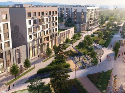 3-комнатная квартира · 68.32 м², Тараз 8/1 за ~ 47.1 млн 〒 в Алматы, Турксибский р-н