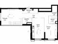 2-комнатная квартира · 103.6 м², пр. Туран, около ТРЦ Хан Шатыр за ~ 124.8 млн ₸ в Астане, Нура р-н — фото 3