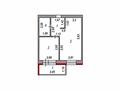1-бөлмелі пәтер · 34 м² · 6/9 қабат, Куйши Дины 28, бағасы: 19.5 млн ₸ в Астане, Алматы р-н — фото 10