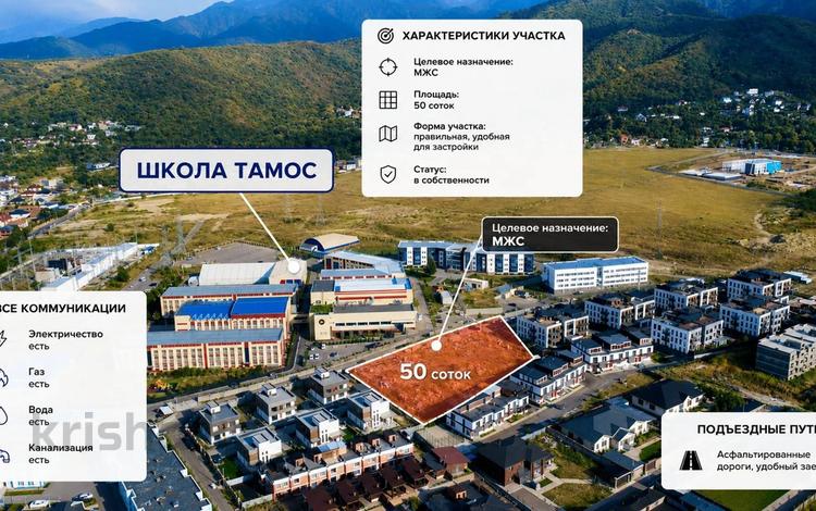 Участок · 50 соток, мкр Нур Алатау, Какимбека Салыкова 140 — Tamos за 500 млн ₸ в Алматы, Бостандыкский р-н — фото 2