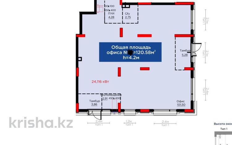 Свободное назначение · 120 м² за 215 млн ₸ в Астане, Нура р-н — фото 5